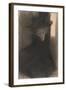 Portrait of a Lady with Cape and Hat, 1897-1898-Gustav Klimt-Framed Premium Giclee Print