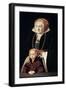 Portrait of a Lady with Daughter, C1530S-C1540S-Bartholomaeus Bruyn-Framed Giclee Print