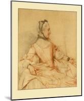 Portrait of a Lady-Jean-Etienne Liotard-Mounted Collectable Print