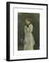 Portrait of a Lady-Winslow Homer-Framed Premium Giclee Print