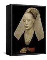 Portrait of a Lady-Rogier van der Weyden-Framed Stretched Canvas