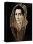 Portrait of a Lady-El Greco-Stretched Canvas