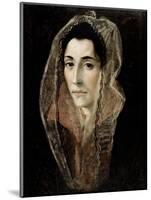 Portrait of a Lady-El Greco-Mounted Giclee Print