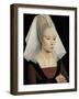 Portrait of a Lady-Rogier van der Weyden-Framed Art Print