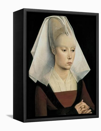 Portrait of a Lady-Rogier van der Weyden-Framed Stretched Canvas