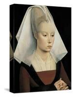 Portrait of a Lady-Rogier van der Weyden-Stretched Canvas