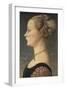 Portrait of a Lady-Antonio Pollaiolo-Framed Art Print