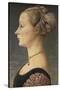 Portrait of a Lady-Antonio Pollaiolo-Stretched Canvas