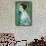 Portrait of a Lady-Gustav Klimt-Framed Stretched Canvas displayed on a wall