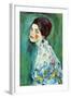 Portrait of a Lady-Gustav Klimt-Framed Art Print