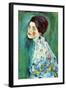 Portrait of a Lady-Gustav Klimt-Framed Art Print