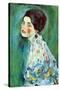 Portrait of a Lady-Gustav Klimt-Stretched Canvas