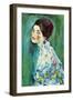 Portrait of a Lady-Gustav Klimt-Framed Art Print