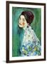 Portrait of a Lady-Gustav Klimt-Framed Art Print