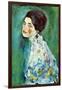 Portrait of a Lady-Gustav Klimt-Framed Art Print