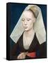 Portrait of a Lady-Rogier van der Weyden-Framed Stretched Canvas