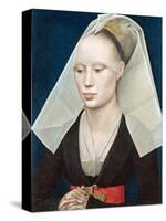 Portrait of a Lady-Rogier van der Weyden-Stretched Canvas