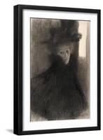 Portrait of a Lady-Gustav Klimt-Framed Giclee Print