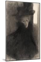 Portrait of a Lady-Gustav Klimt-Mounted Giclee Print