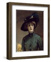 Portrait of a Lady-Raimundo Madrazo-Framed Giclee Print