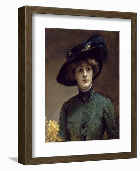 Portrait of a Lady-Raimundo Madrazo-Framed Giclee Print