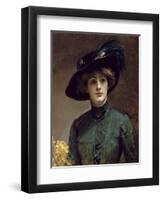 Portrait of a Lady-Raimundo Madrazo-Framed Giclee Print