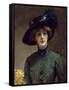 Portrait of a Lady-Raimundo Madrazo-Framed Stretched Canvas