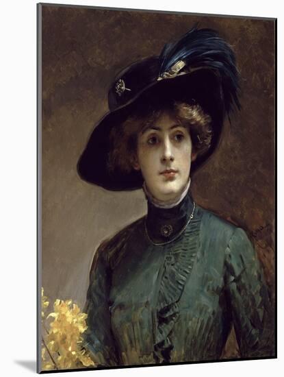 Portrait of a Lady-Raimundo Madrazo-Mounted Giclee Print