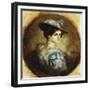 Portrait of a Lady-Franz Seraph von Lenbach-Framed Giclee Print