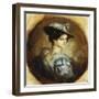 Portrait of a Lady-Franz Seraph von Lenbach-Framed Giclee Print