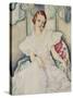 Portrait of a Lady-Gerda Wegener-Stretched Canvas