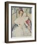 Portrait of a Lady-Gerda Wegener-Framed Giclee Print