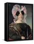 Portrait of a Lady-Jan Adam Kruseman-Framed Stretched Canvas