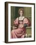 Portrait of a Lady-Pier Francesco di Jacopo Foschi-Framed Giclee Print