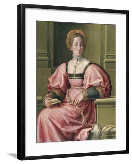 Portrait of a Lady-Pier Francesco di Jacopo Foschi-Framed Giclee Print