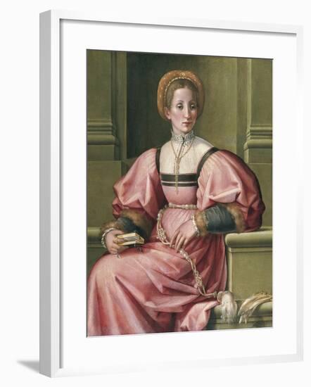 Portrait of a Lady-Pier Francesco di Jacopo Foschi-Framed Giclee Print