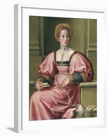 Portrait of a Lady-Pier Francesco di Jacopo Foschi-Framed Giclee Print