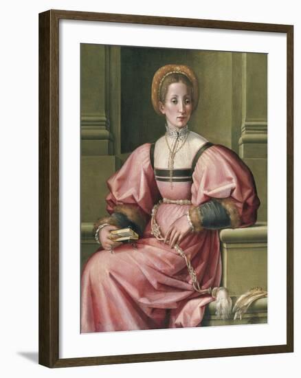 Portrait of a Lady-Pier Francesco di Jacopo Foschi-Framed Giclee Print