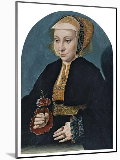Portrait of a Lady-Bartholomaeus Bruyn-Mounted Giclee Print