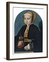 Portrait of a Lady-Bartholomaeus Bruyn-Framed Giclee Print