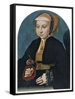 Portrait of a Lady-Bartholomaeus Bruyn-Framed Stretched Canvas