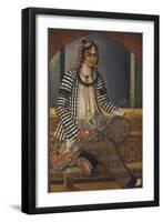 Portrait of a Lady-Mirza Baba-Framed Giclee Print