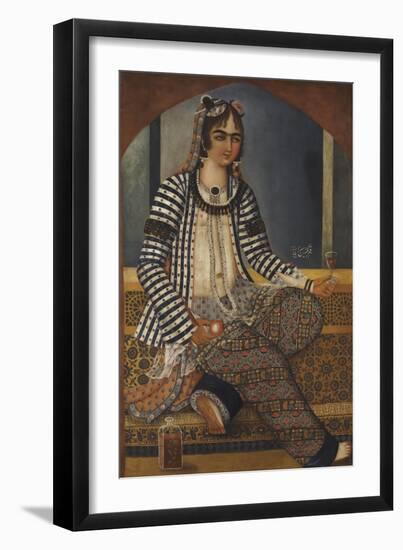 Portrait of a Lady-Mirza Baba-Framed Giclee Print