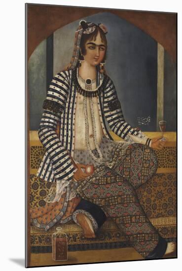 Portrait of a Lady-Mirza Baba-Mounted Giclee Print