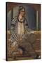 Portrait of a Lady-Mirza Baba-Stretched Canvas