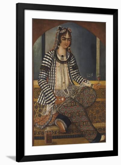 Portrait of a Lady-Mirza Baba-Framed Giclee Print