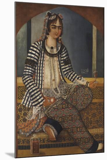 Portrait of a Lady-Mirza Baba-Mounted Giclee Print