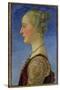 Portrait of a Lady-Antonio Pollaiolo-Stretched Canvas