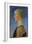 Portrait of a Lady-Antonio Pollaiolo-Framed Giclee Print