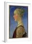 Portrait of a Lady-Antonio Pollaiolo-Framed Giclee Print